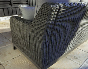 Elite Park Outdoor Loveseat with Cushion - Outdoor Seating - Half Price Furniture