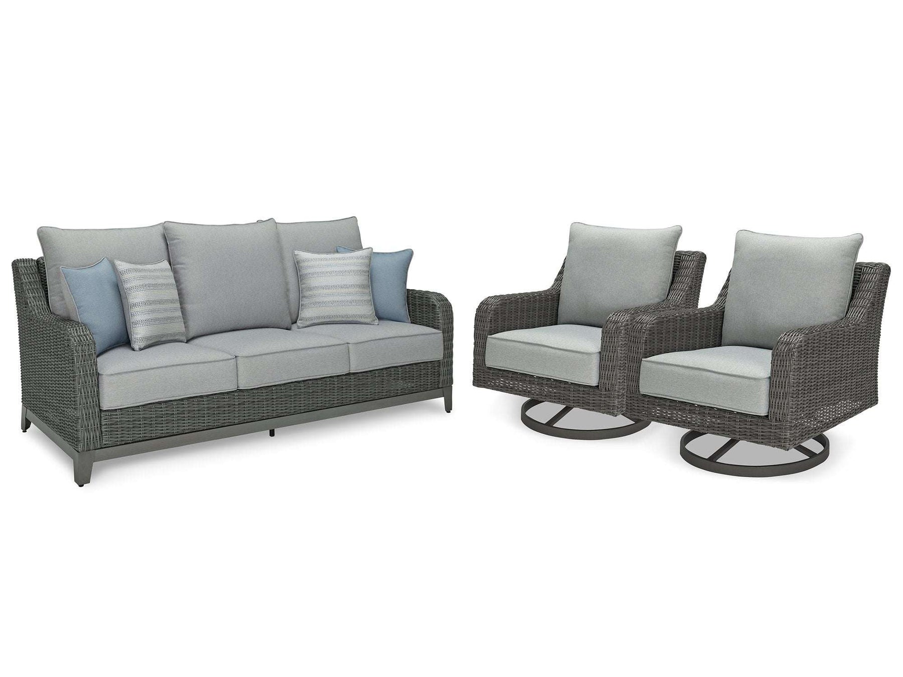 Elite Park Outdoor Seating Set - Outdoor Table Set - Half Price Furniture