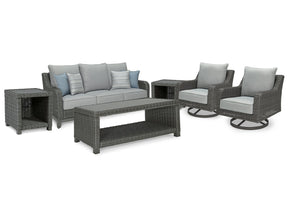 Elite Park Outdoor Seating Set - Outdoor Table Set - Half Price Furniture