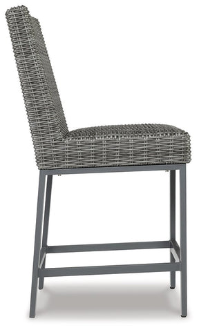 Palazzo Outdoor Counter Height Dining Table with 4 Barstools - Half Price Furniture