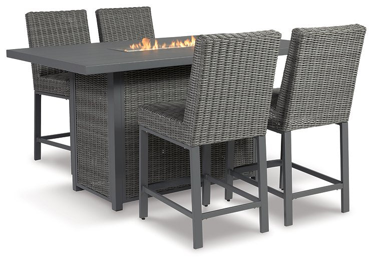 Palazzo 5-Piece Outdoor Dining Package - Las Vegas Furniture Stores