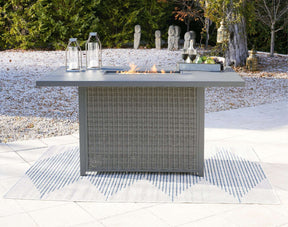 Palazzo Outdoor Counter Height Dining Table with 4 Barstools - Half Price Furniture
