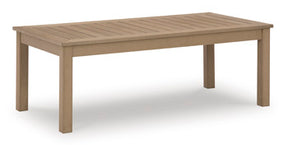 Hallow Creek Outdoor Coffee Table Half Price Furniture