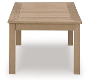 Hallow Creek Outdoor Coffee Table Half Price Furniture