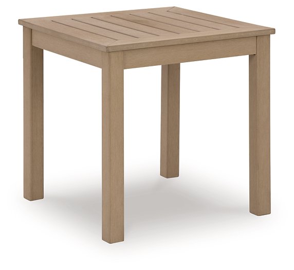 Hallow Creek Outdoor End Table  Half Price Furniture
