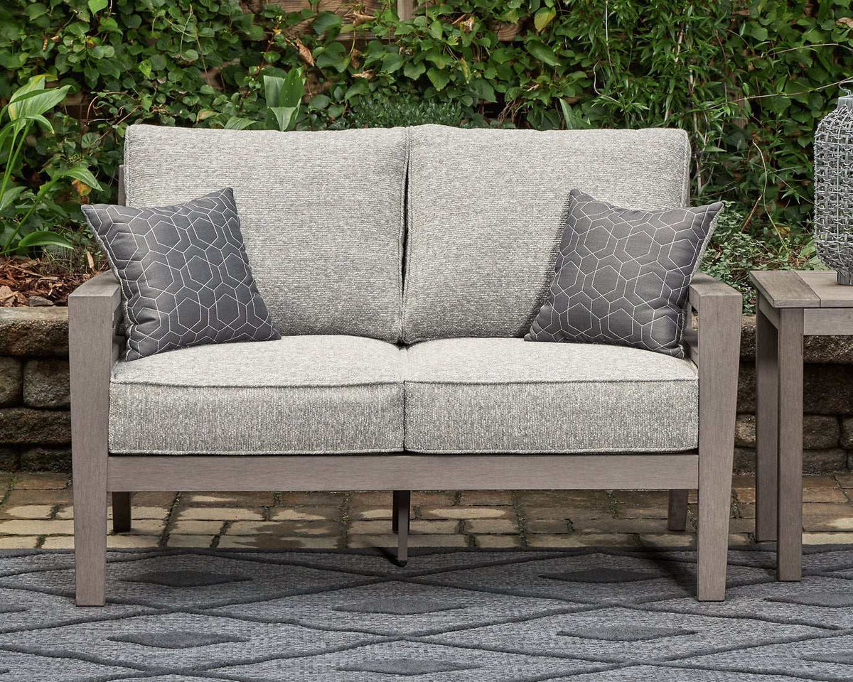Hillside Barn Outdoor Loveseat with Cushion - Half Price Furniture