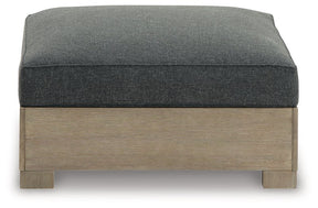 Citrine Park Outdoor Ottoman with Cushion - Outdoor Ottoman - Half Price Furniture