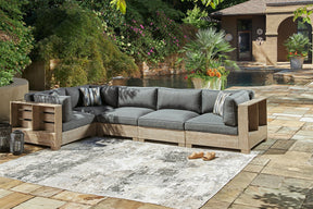 Citrine Park Outdoor Set - Outdoor Seating Set - Half Price Furniture