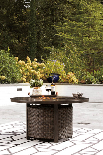 Paradise Trail Fire Pit Table - Half Price Furniture