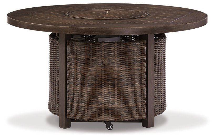 Paradise Trail Fire Pit Table - Half Price Furniture