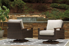 Paradise Trail Swivel Lounge Chair (Set of 2) Half Price Furniture