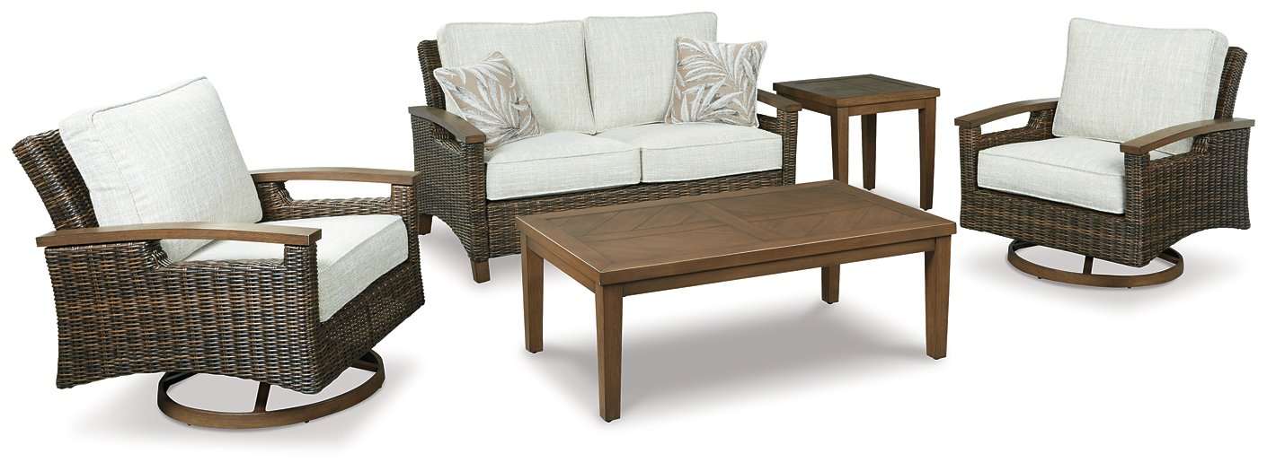 Paradise Trail Loveseat with Cushion - Half Price Furniture