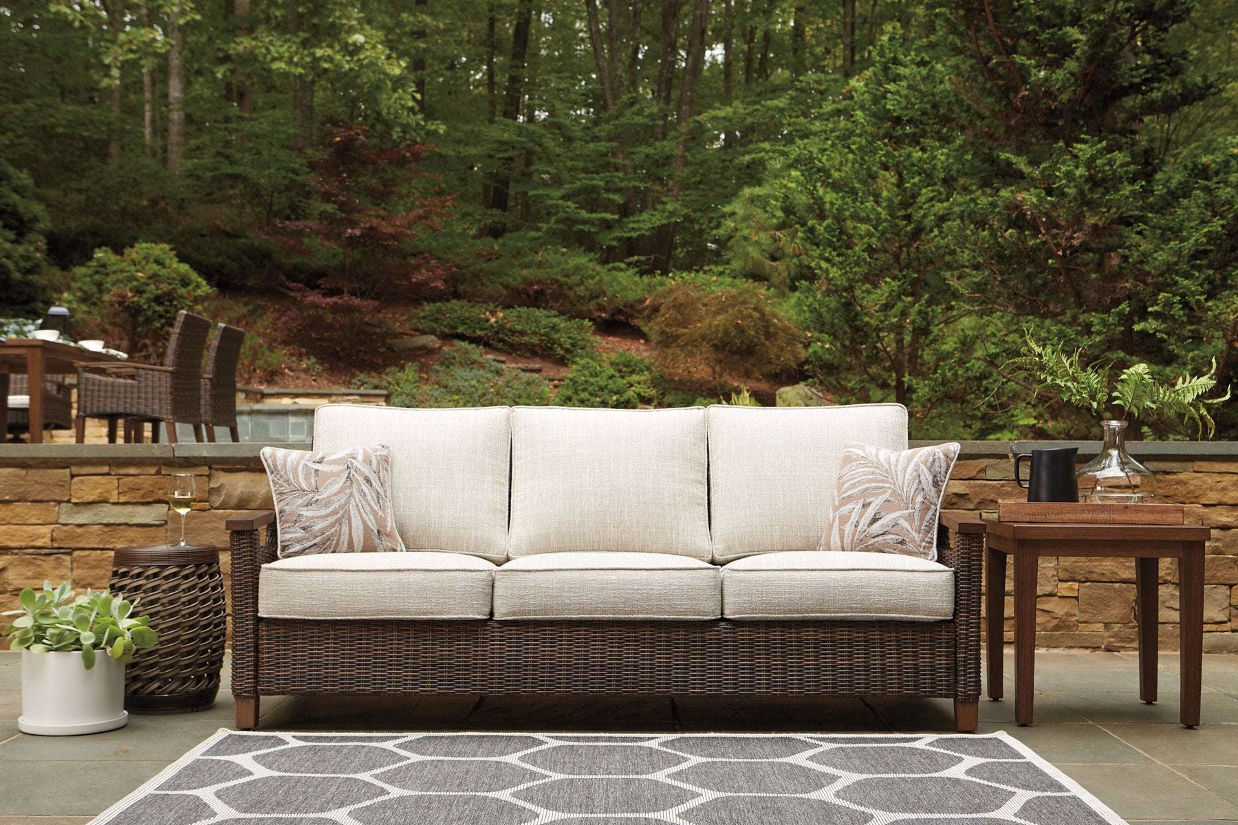 Paradise Trail Sofa with Cushion - Half Price Furniture