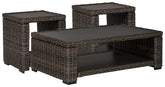 Grasson Lane Outdoor Occasional Table Set Half Price Furniture