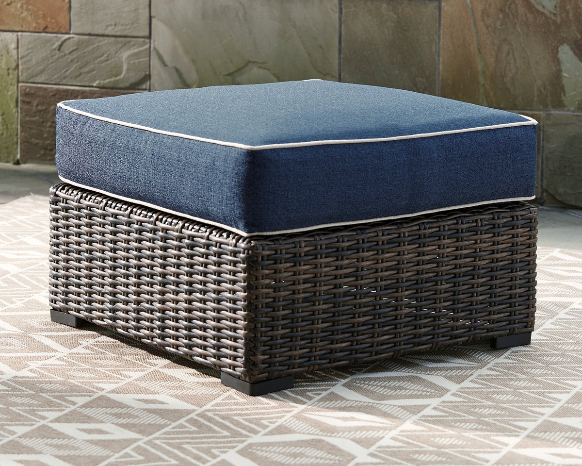 Grasson Lane Ottoman with Cushion - Half Price Furniture