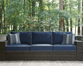 Grasson Lane Grasson Lane Nuvella Sofa with Coffee Table and 2 Lounge Chairs Half Price Furniture
