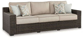 Coastline Bay Outdoor Sofa with Cushion Half Price Furniture