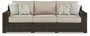 Coastline Bay Outdoor Sofa with Cushion Half Price Furniture
