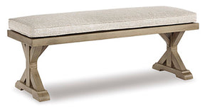 Beachcroft Bench with Cushion - Half Price Furniture