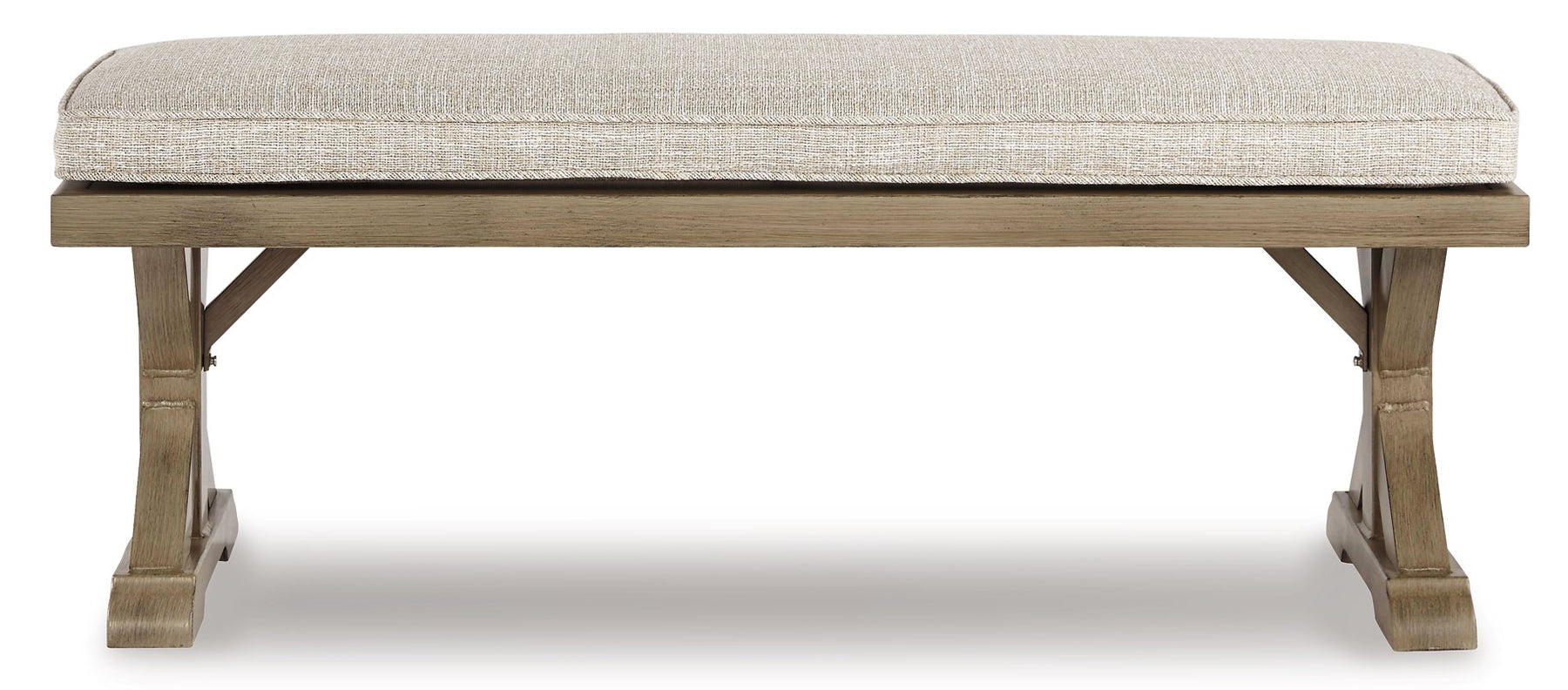Beachcroft Bench with Cushion - Half Price Furniture