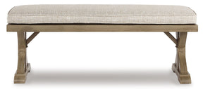 Beachcroft Bench with Cushion - Outdoor Dining Bench - Half Price Furniture
