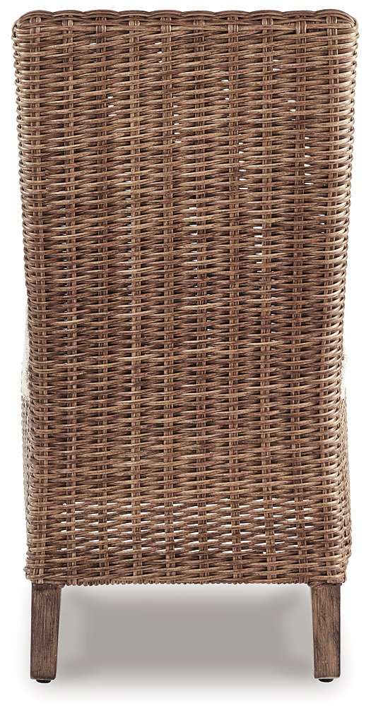 Beachcroft Outdoor Side Chair with Cushion (Set of 2) - Outdoor Dining Chair - Half Price Furniture