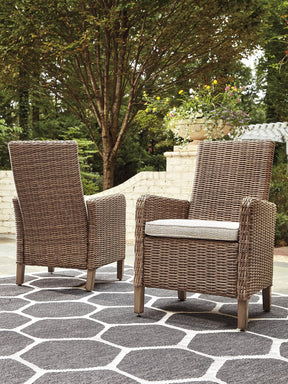 Beachcroft Arm Chair with Cushion (Set of 2) - Half Price Furniture