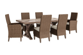 Beachcroft Outdoor Dining Set - Outdoor Dining Set - Half Price Furniture