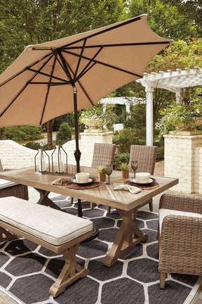 Beachcroft Outdoor Dining Set Beachcroft Outdoor Dining Set Half Price Furniture