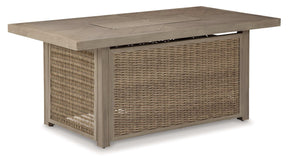 Beachcroft Outdoor Sofa, Lounge Chairs and Fire Pit Half Price Furniture