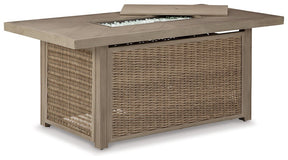 Beachcroft Outdoor Fire Pit Table - Outdoor Fire Pit Table - Half Price Furniture