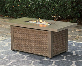 Beachcroft Outdoor Fire Pit Table - Outdoor Fire Pit Table - Half Price Furniture