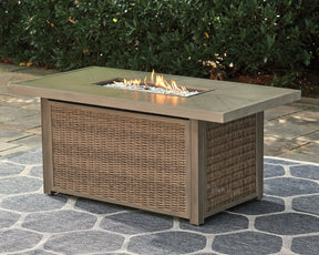 Beachcroft Outdoor Fire Pit Table - Outdoor Fire Pit Table - Half Price Furniture