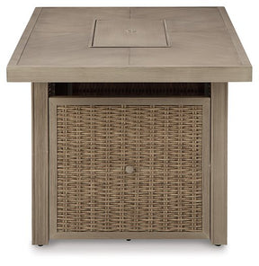 Beachcroft Outdoor Fire Pit Table - Outdoor Fire Pit Table - Half Price Furniture