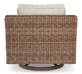 Beachcroft Swivel Lounge Chair - Outdoor Seating - Half Price Furniture