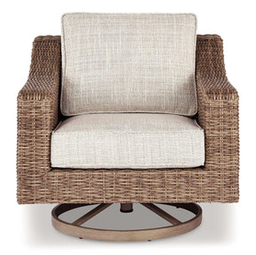 Beachcroft Swivel Lounge Chair - Outdoor Seating - Half Price Furniture