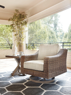 Beachcroft Swivel Lounge Chair - Half Price Furniture