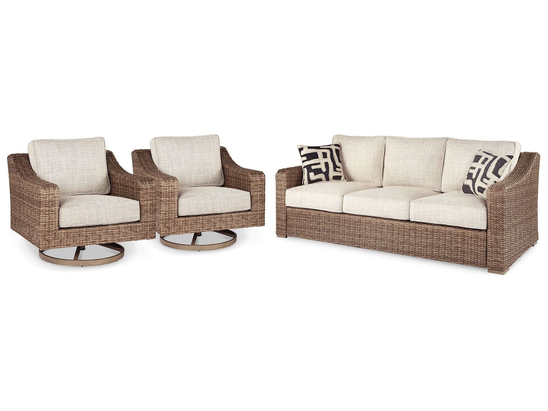 Beachcroft Outdoor Seating Set - Outdoor Seating Set - Half Price Furniture