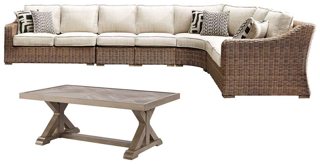 Beachcroft Outdoor Seating Set - Outdoor Seating Set - Half Price Furniture