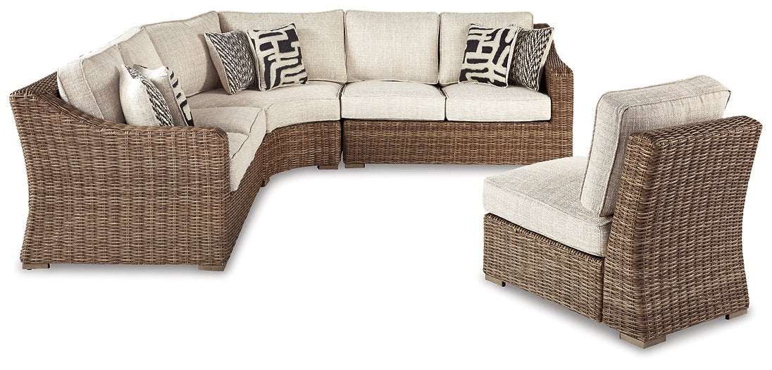 Beachcroft Outdoor Seating Set - Outdoor Seating - Half Price Furniture