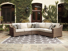 Beachcroft Outdoor Seating Set - Outdoor Seating Set - Half Price Furniture