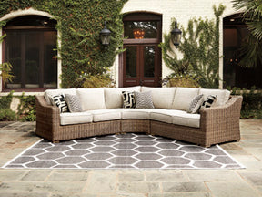 Beachcroft Outdoor Seating Set - Outdoor Seating - Half Price Furniture