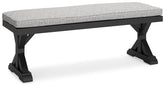 Beachcroft Outdoor Bench with Cushion - Outdoor Dining Bench - Half Price Furniture