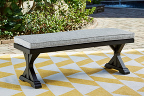 Beachcroft Outdoor Bench with Cushion - Outdoor Dining Bench - Half Price Furniture