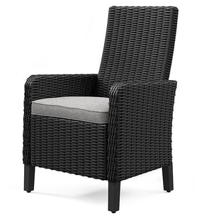 Beachcroft Outdoor Arm Chair with Cushion (Set of 2) - Outdoor Dining Chair - Half Price Furniture