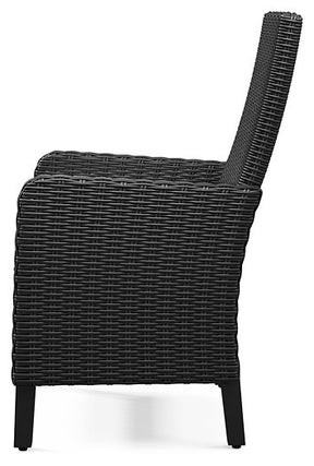 Beachcroft Outdoor Arm Chair with Cushion (Set of 2) - Outdoor Dining Chair - Half Price Furniture