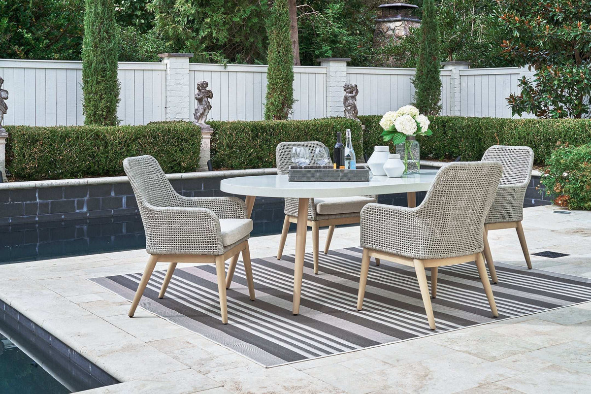 Seton Creek Outdoor Dining Set - Half Price Furniture