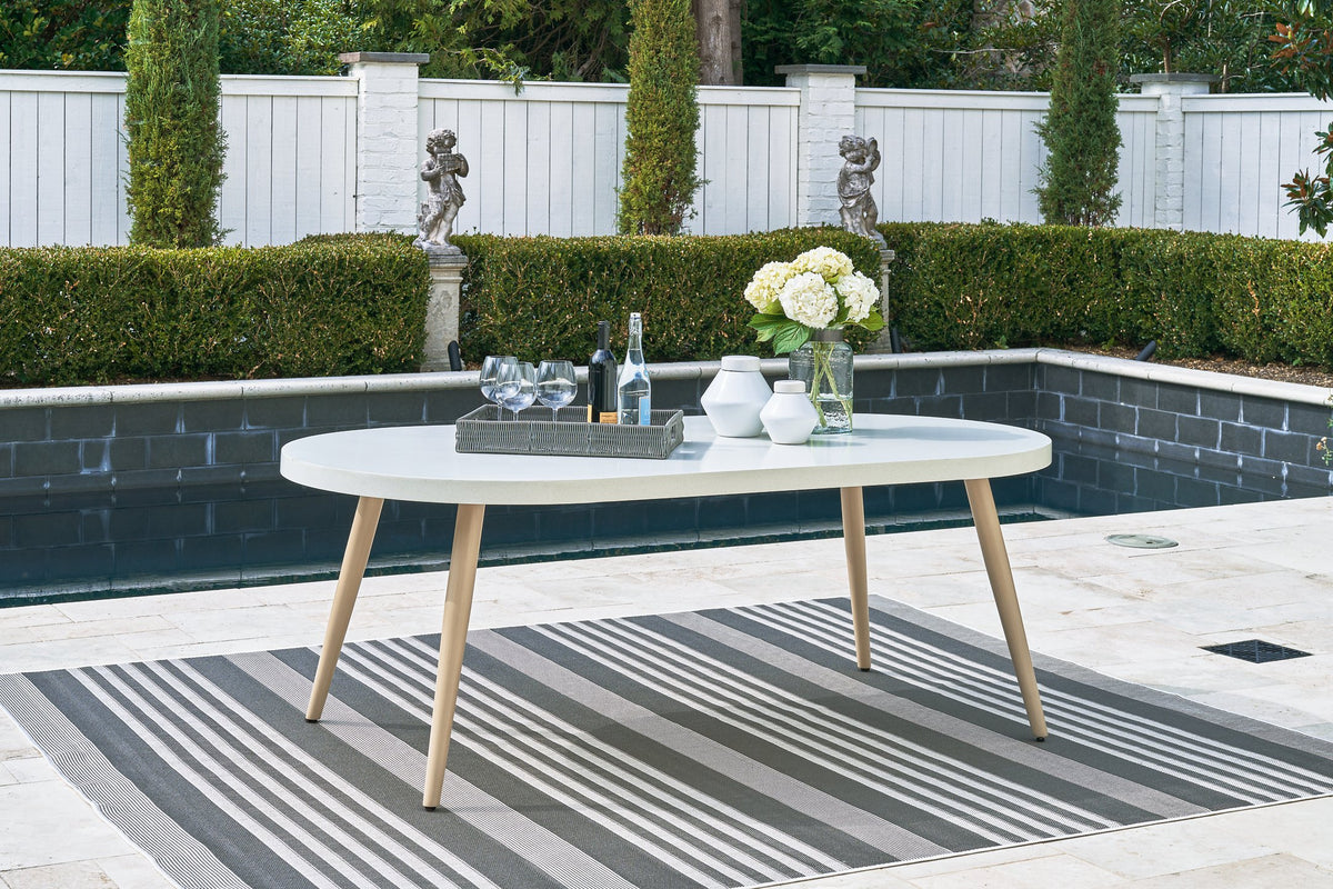 Seton Creek Outdoor Dining Table Half Price Furniture