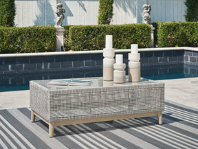 Seton Creek Outdoor Upholstery Set Half Price Furniture