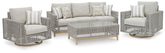 Seton Creek Outdoor Upholstery Set Half Price Furniture
